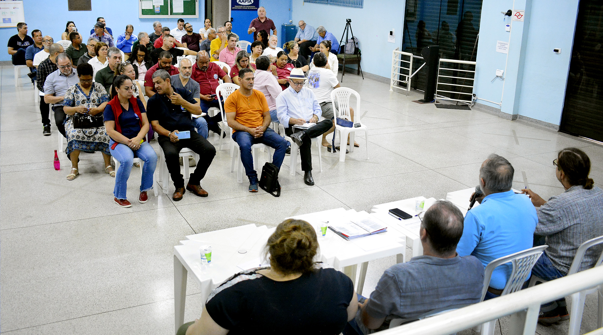 Fesspmesp | Presidente Adalberto participa de encontro com lideranças do sindicalismo estadual