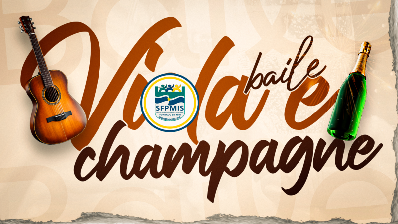 Servidor, você está convidado para o Baile Viola e Champagne do SFPMIS, dia 28 de setembro, às 20 horas. Adquira seu convite!