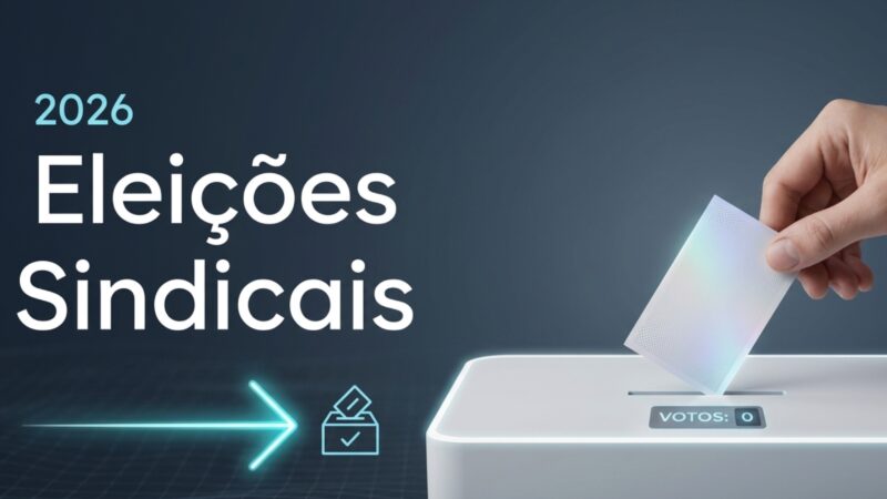 Eleição Sindical 2026 para renovação da diretoria.